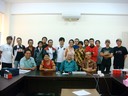 Erfolgreicher Abschluss nach 2 Stunden Workshop mit der Studentengruppe in Indonesien